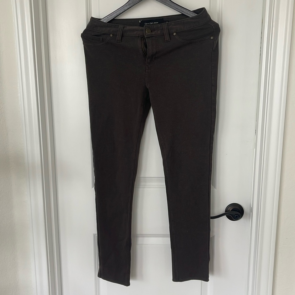 4 Calvin Klein pants, I have 2-  black, 1-brown, 1- gray, $20 each + shipping